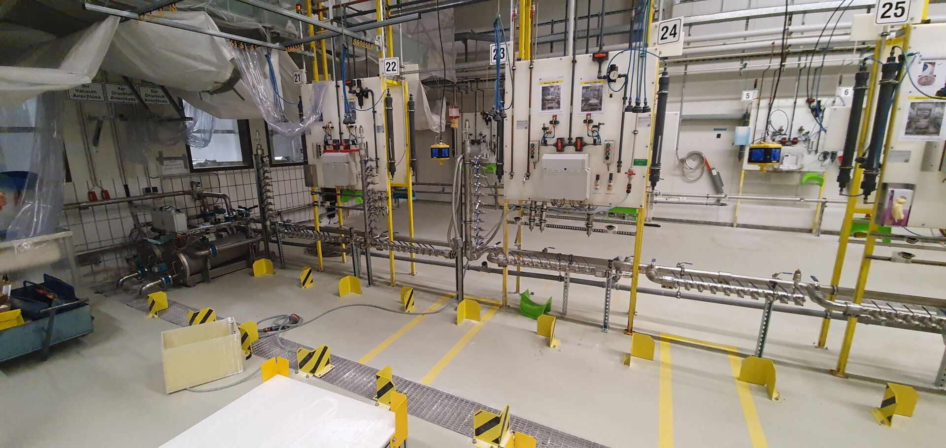 Vakuumrohrleitungsbau